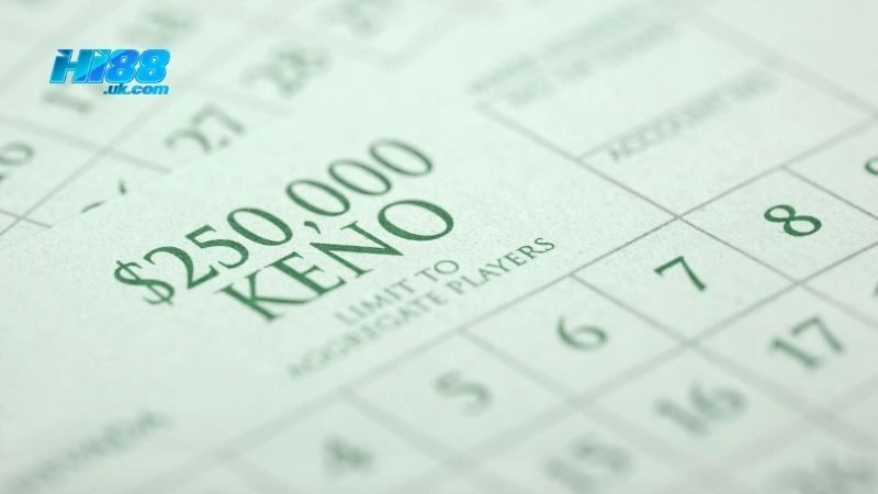 Luật chơi Keno đơn giản